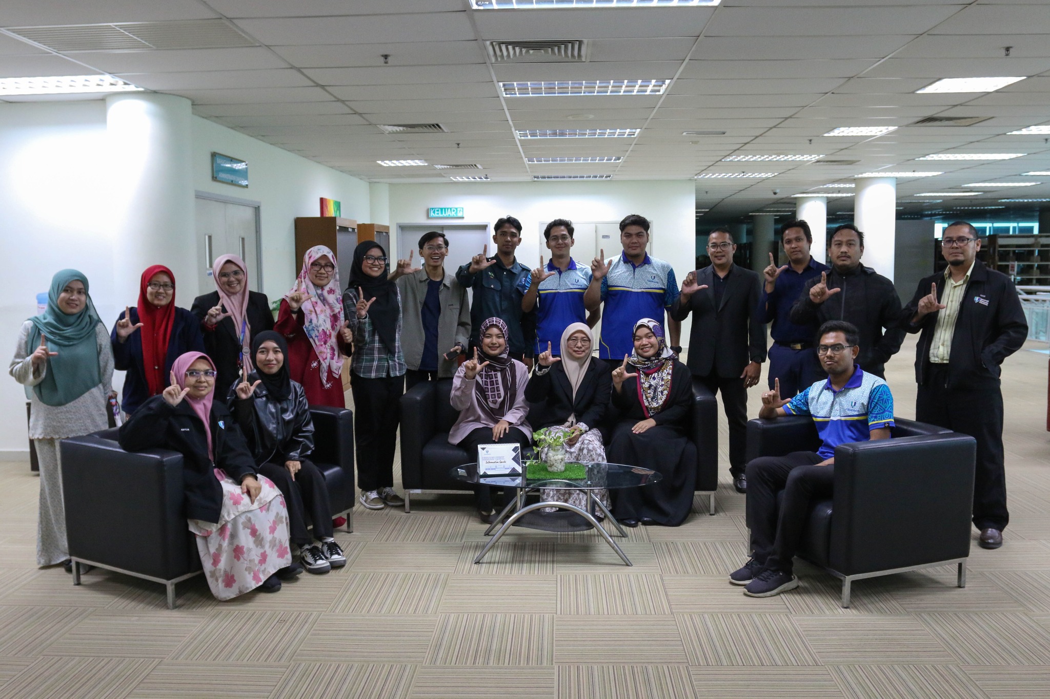 Sesi Ramah Mesra Majlis Perwakilan Pelajar UMPSA & Pengurusan Perpustakaan UMPSA